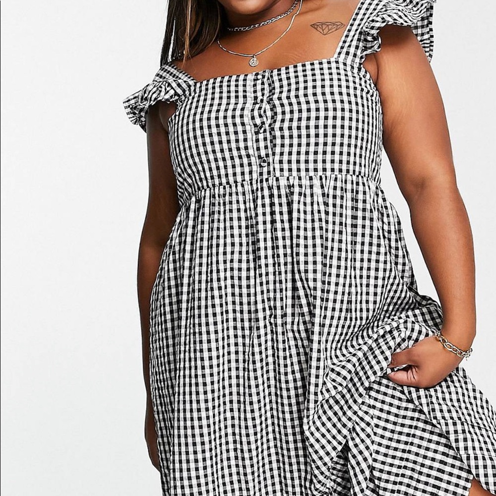 GINGHAM SUNDRESS 18 - never worn